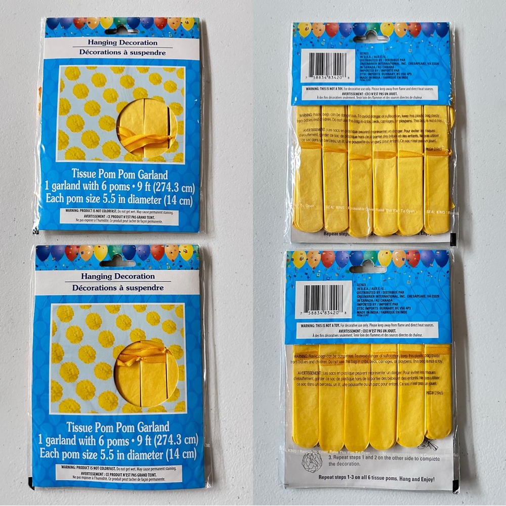 Colorful Birthday Party Decoration Set - Picture 11 of 12
